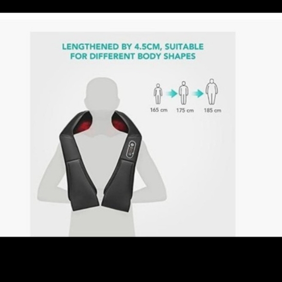 Black Neck and Shoulder Massager - Picture 2 of 6